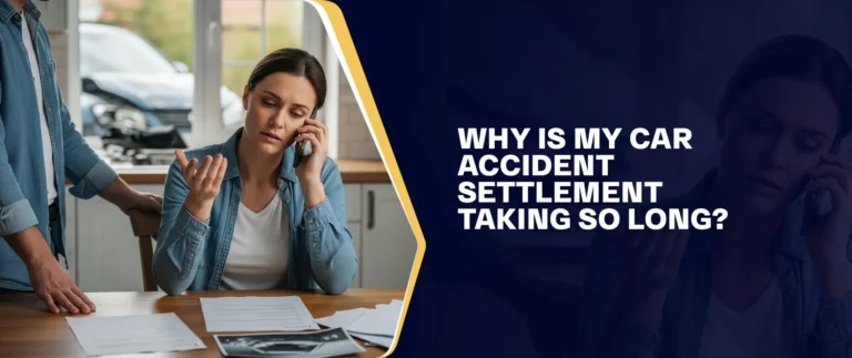 why is my car accident settlement taking so long