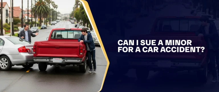 Can I Sue A Minor For A Car Accident