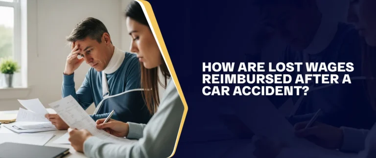 How are lost wages reimbursed after a car accident