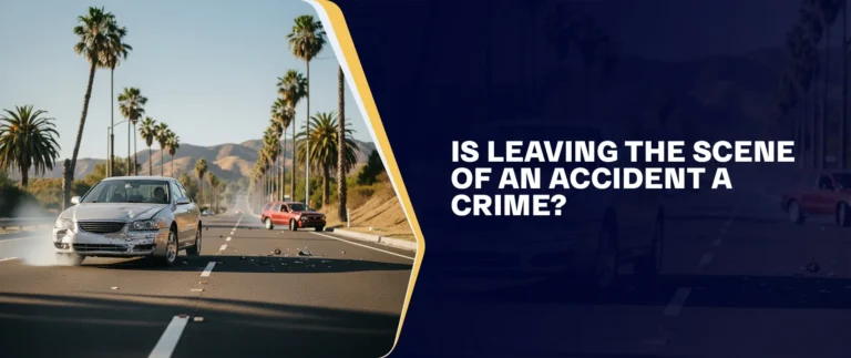 Is Leaving The Scene Of An Accident A Crime