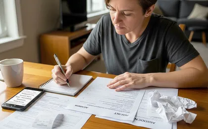 Person appealing a denied car accident injury insurance claim