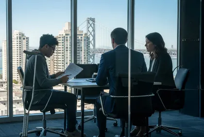 Personal injury lawyer consultation reviewing whether an injury supports a claim