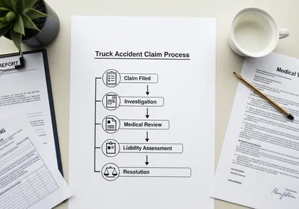 Truck accident claim process and injury documentation overview