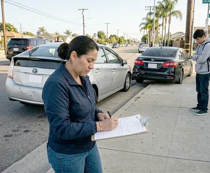 Documenting crash scene evidence after an underage driver accident