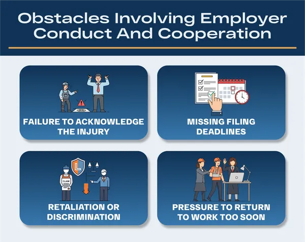 Employer obstacles that can delay or undermine a workers’ compensation claim