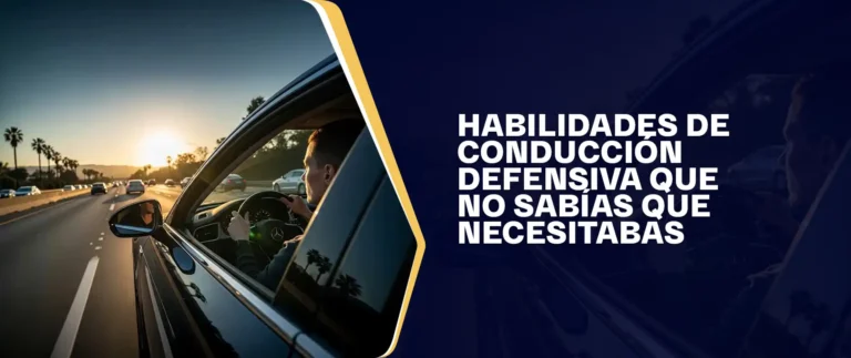 Habilidades De Conducción Defensiva Que No Sabías Que Necesitabas