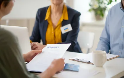 Personal injury insurance settlement review meeting