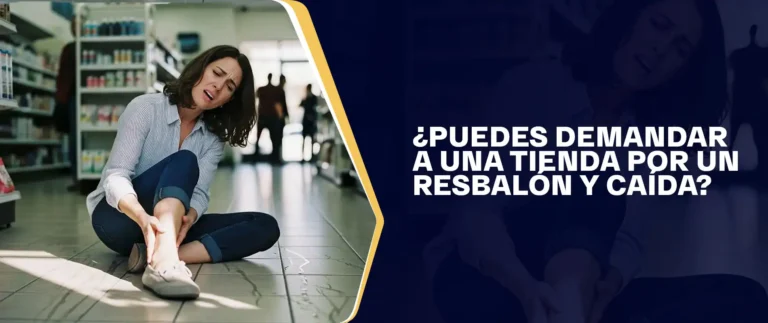 Puedes Demandar A Una Tienda Por Un Resbalón Y Caída