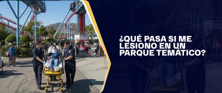 ¿Qué Pasa Si Me Lesiono En Un Parque Temático?