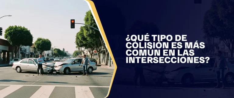 Qué Tipo De Colisión Es Más Común En Las Intersecciones