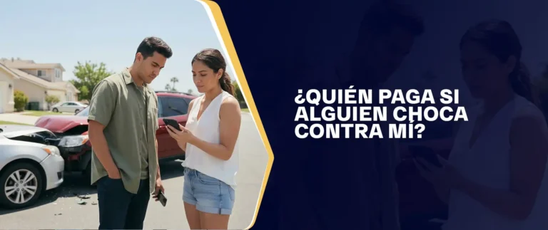 Quién Paga Si Alguien Choca Contra Mí