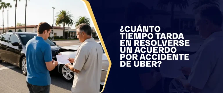 Cuánto Tiempo Tarda En Resolverse Un Acuerdo Por Accidente De Uber