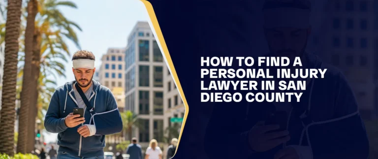 How To Find A Personal Injury Lawyer In San Diego