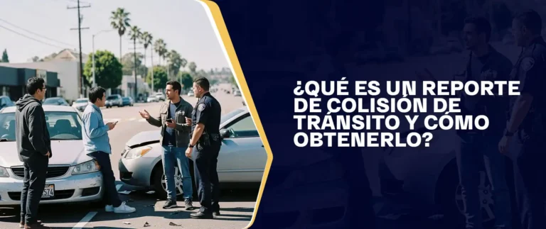 Qué Es Un Reporte De Colisión De Tránsito Y Cómo Obtenerlo