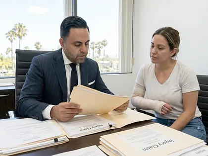 Restaurant burn injury attorney consultation
