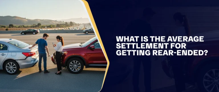 What Is The Average Settlement For Getting Rear-Ended