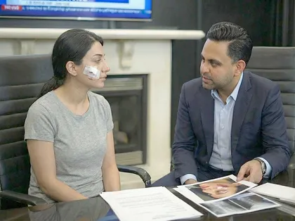 injury victim consulting a Fresno personal injury lawyer before speaking to insurance