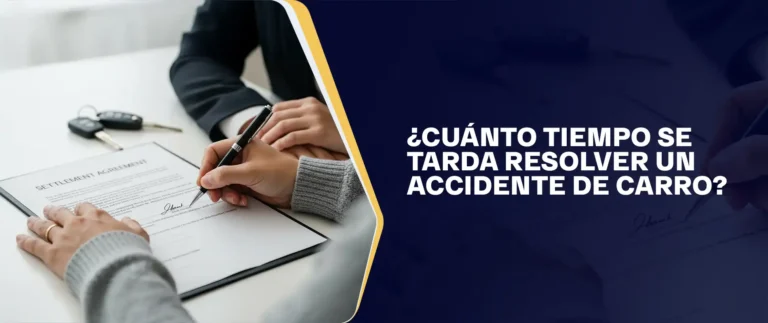 ¿Cuánto Tiempo Se Tarda Resolver Un Accidente De Carro?