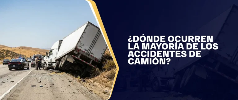 Dónde Ocurren La Mayoría De Los Accidentes De Camión