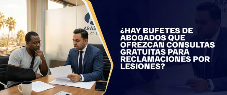 Hay Bufetes De Abogados Que Ofrezcan Consultas Gratuitas Para Reclamaciones Por Lesiones
