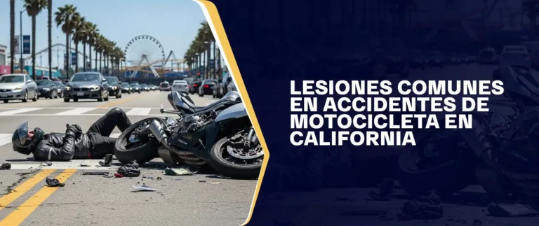 Lesiones Comunes En Accidentes De Motocicleta En California