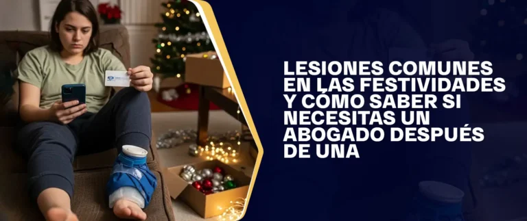 Lesiones Comunes En Las Festividades Y Cómo Saber Si Necesitas Un Abogado Después De Una