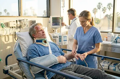 Motorcycle accident victim reaching maximum medical improvement