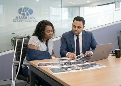 Personal injury lawyer consultation