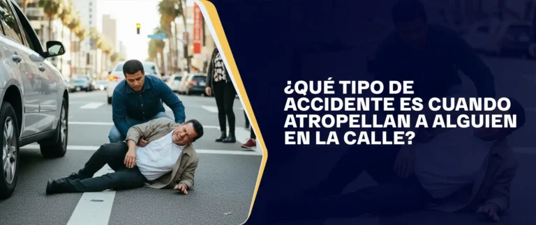 Qué Tipo De Accidente Es Cuando Atropellan A Alguien En La Calle