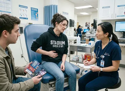 SoFi Stadium injury compensation medical evaluation