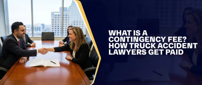 What Is A Contingency Fee How Truck Accident Lawyers Get Paid