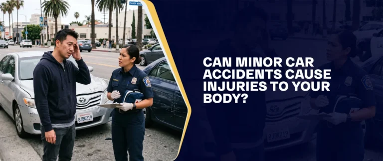 Can Minor Car Accidents Cause Injuries To Your Body