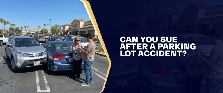 Can You Sue After A Parking Lot Accident