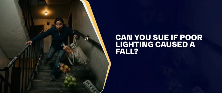 Can You Sue If Poor Lighting Caused A Fall