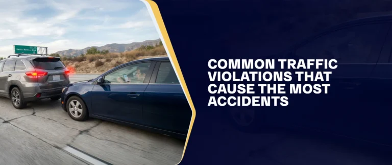 Common Traffic Violations That Cause The Most Accidents