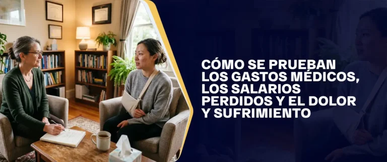 Cómo Se Prueban Los Gastos Médicos, Los Salarios Perdidos Y El Dolor Y Sufrimiento