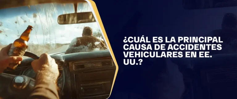 ¿Cuál Es La Principal Causa De Accidentes Vehiculares En EE. UU.?