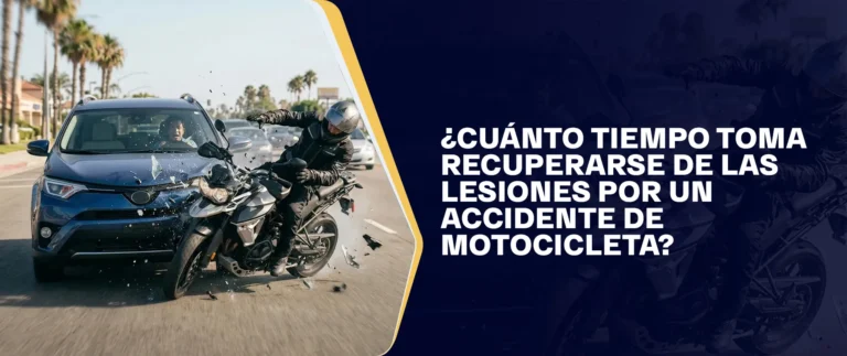 Cuánto Tiempo Toma Recuperarse De Las Lesiones Por Un Accidente De Motocicleta