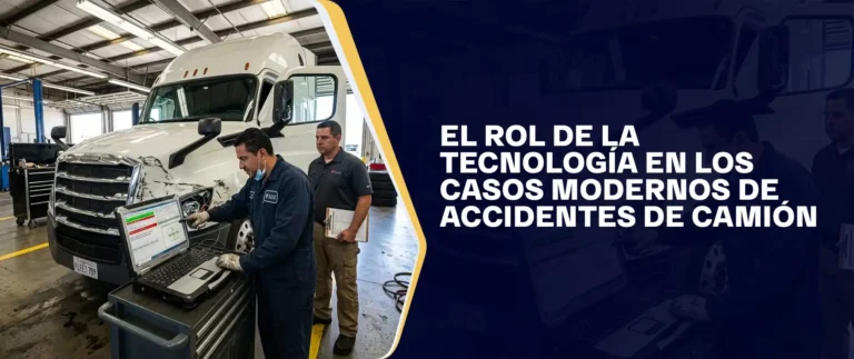 El Rol De La Tecnología En Los Casos Modernos De Accidentes De Camión