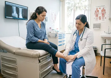 Evaluación médica de lesiones por resbalones y caídas