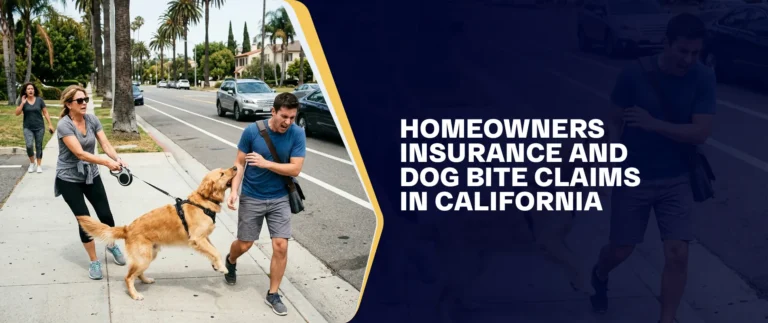 Homeowners Insurance And Dog Bite Claims In California
