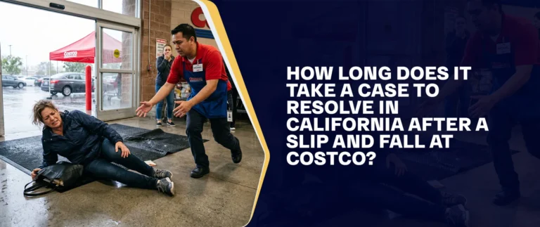 How Long Does It Take A Case To Resolve In California After A Slip-And-Fall At Costco?