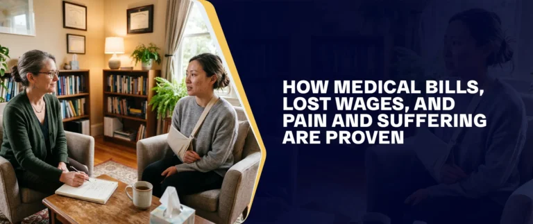 How Medical Bills, Lost Wages, And Pain And Suffering Are Proven