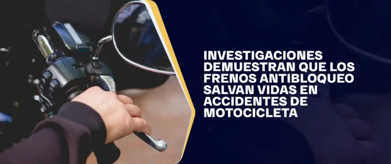 Investigaciones Demuestran Que Los Frenos Antibloqueo Salvan Vidas En Accidentes De Motocicleta