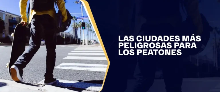 Las Ciudades Más Peligrosas Para Los Peatones