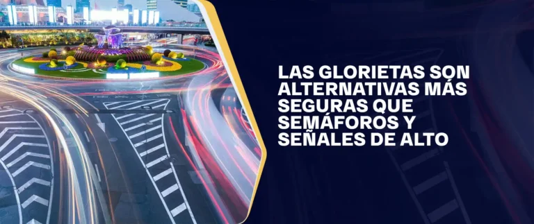 Las Glorietas Son Alternativas Más Seguras Que Semáforos Y Señales De Alto