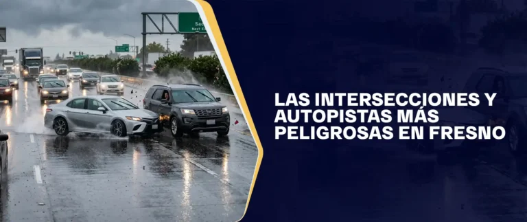 Las Intersecciones Y Autopistas Más Peligrosas En Fresno