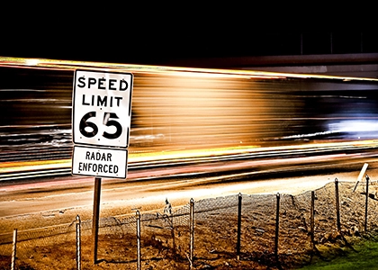 Las cuatro principales normas de velocidad en Los Ángeles