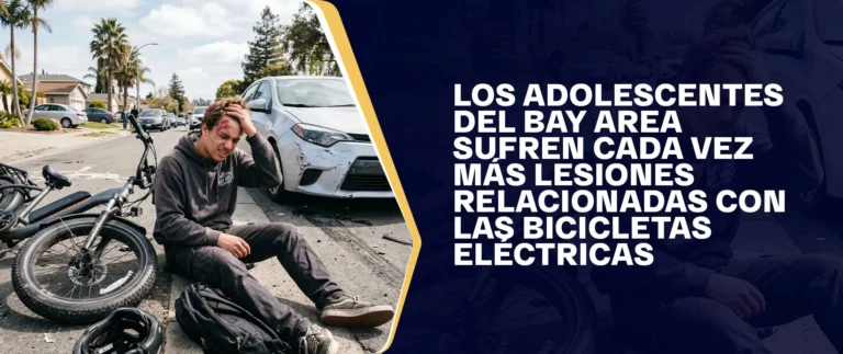 Los Adolescentes Del Bay Area Sufren Cada Vez Más Lesiones Relacionadas Con Las Bicicletas Eléctricas