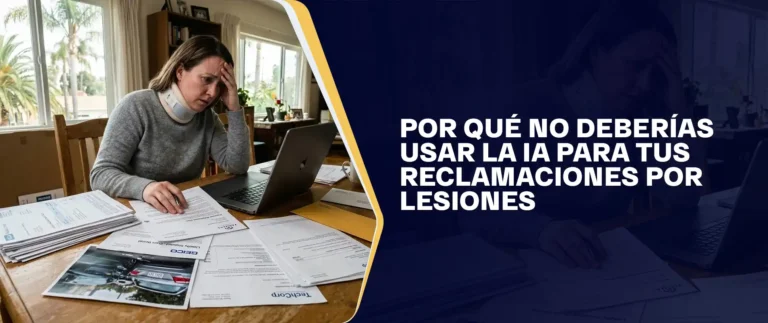 Por Qué No Deberías Usar La IA Para Tus Reclamaciones Por Lesiones